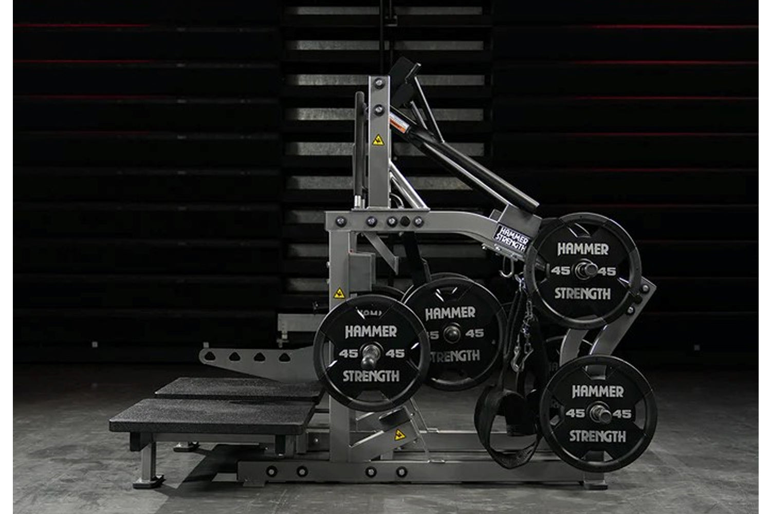 Hammer Strength Plate Loaded Belt Squat Machine - Professional Gym Equipment for Leg Workouts & Strength Training | Perfect for Home Gyms & Commercial Fitness Centers