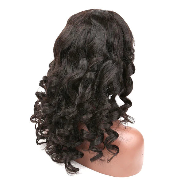 13x6 HD Lace Front Wig with 200% Density - Natural Black Straight Hair Frontal Wig for Women - Perfect for Daily Wear, Parties & Special Occasions