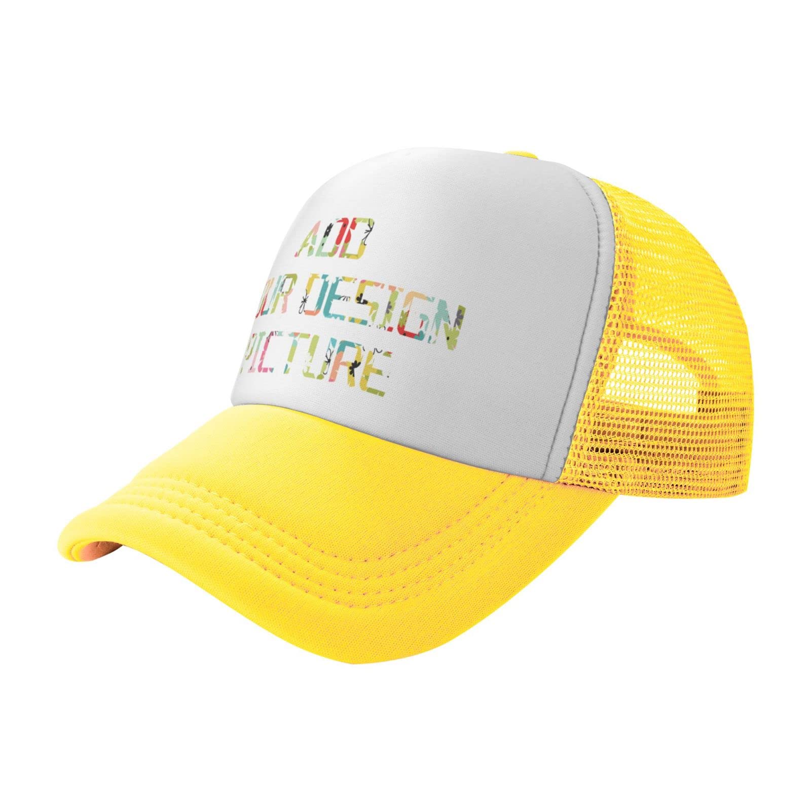 Custom Dad Hats for Men & Women - Personalized Trucker & Baseball Caps - Design Your Own Embroidered Hat for Dad, Mom or Couples - Perfect for Gifts, Sports, Outdoor Activities & Fashion Statements