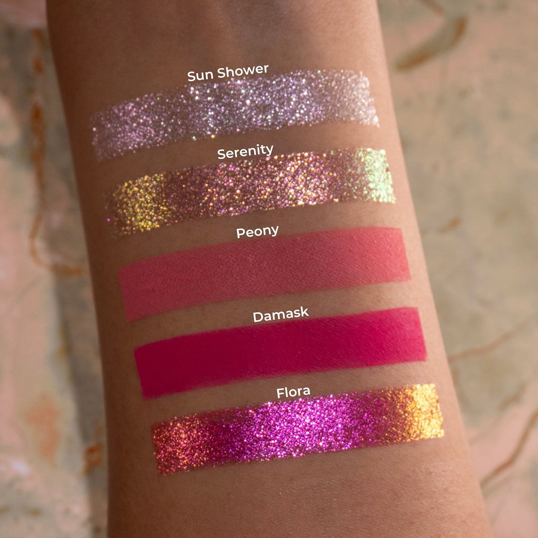 Secret Garden Eyeshadow Palette - 12 Highly Pigmented Matte & Shimmer Shades for Day & Night Makeup Looks | Vegan & Cruelty-Free | Perfect for Bridal, Party & Everyday Wear