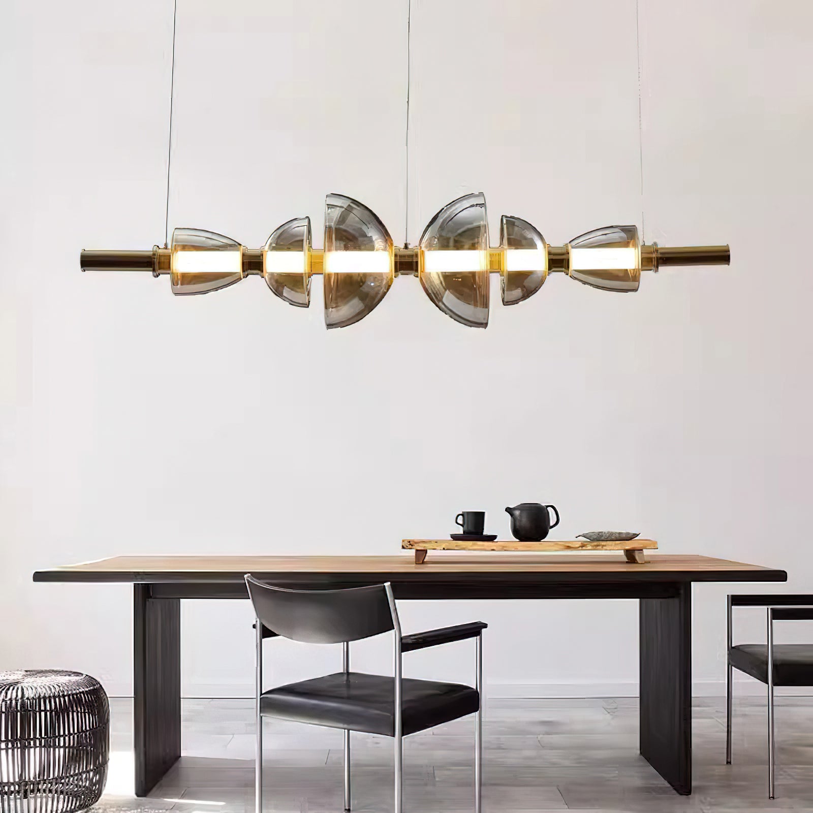 Aurora Luminosity Pendant Lamp - Modern Nordic Style LED Hanging Light for Bedroom, Living Room, Dining Room & Kitchen Decor