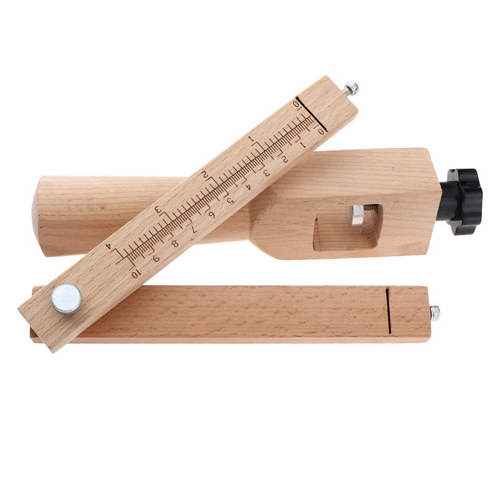 Adjustable Wooden Strips & Straps Cutter - Precision Leather Craft Cutting Tool for DIY Projects, Belt Making & Leatherworking (Perfect for Crafters & Professionals)