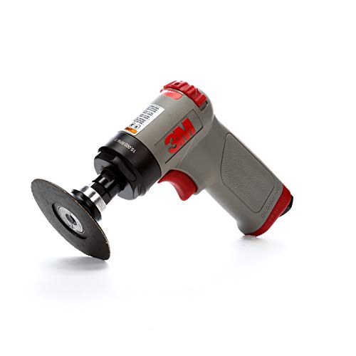 3M Pistol Grip Disc Sander 28547 - 3 Inch Heavy Duty Sanding Tool for Woodworking & Metal Finishing - Perfect for DIY Projects, Home Renovation, and Professional Workshop Use