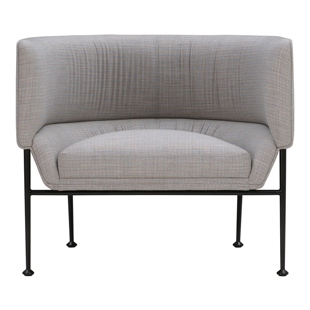 Modern Accent Lounge Chair with Collar Design - Stylish Comfort for Living Room, Bedroom, or Office - Perfect for Relaxing, Reading & Decorating Your Space