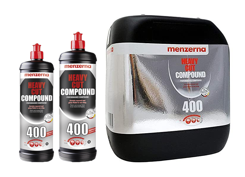 Menzerna Heavy Cut Compound 400 - Professional Car Paint Correction & Scratch Remover for Auto Detailing & Restoration
