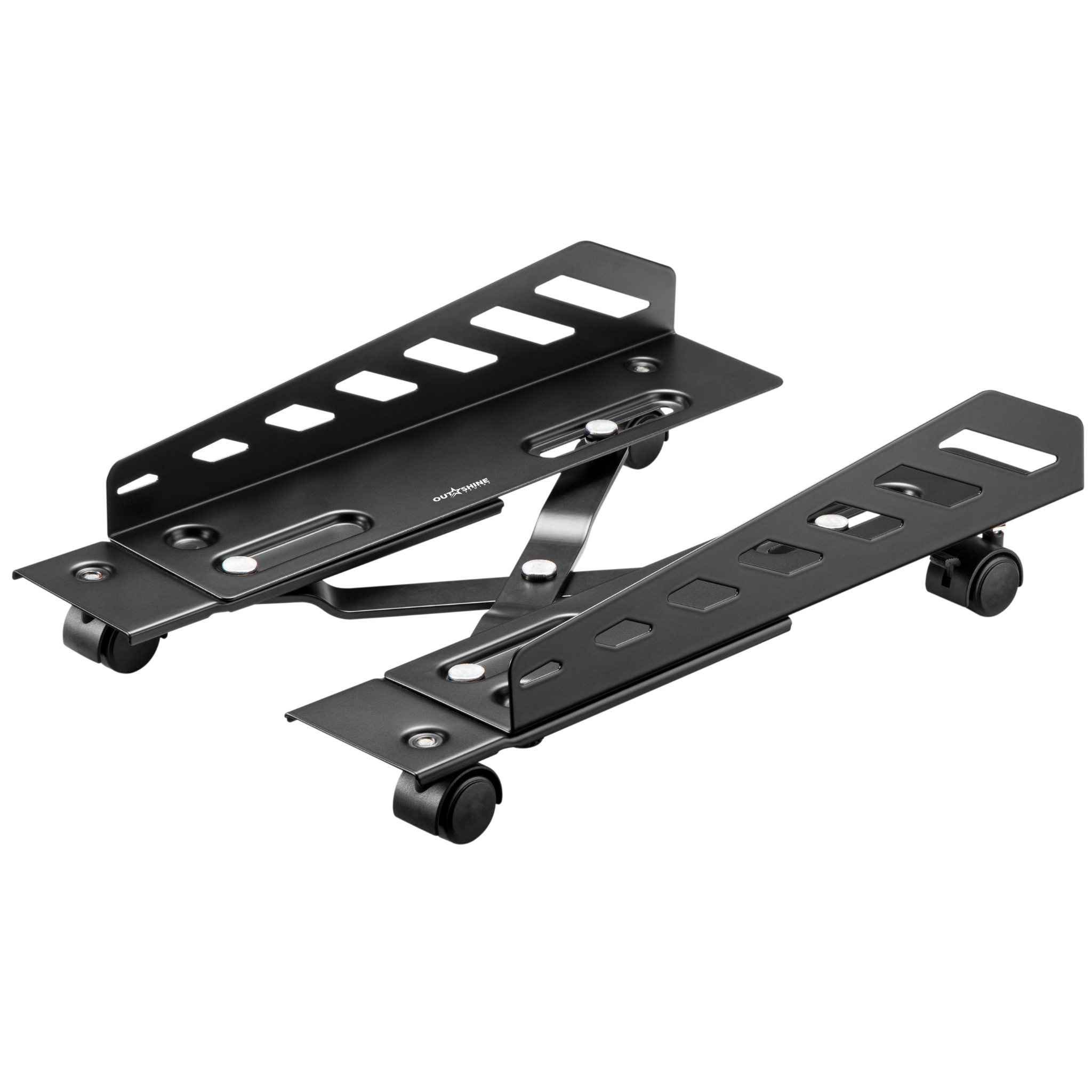 Heavy Duty CPU Trolley Cart - Portable Computer Case Transport with Wheels for Office, Data Center & IT Equipment Moving