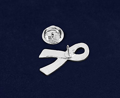HIV/AIDS Red Ribbon Awareness Pin - Support Ribbon Badge for Fundraising, Charity Events & Disease Prevention Campaigns - Wear for World AIDS Day, Health Awareness & Advocacy