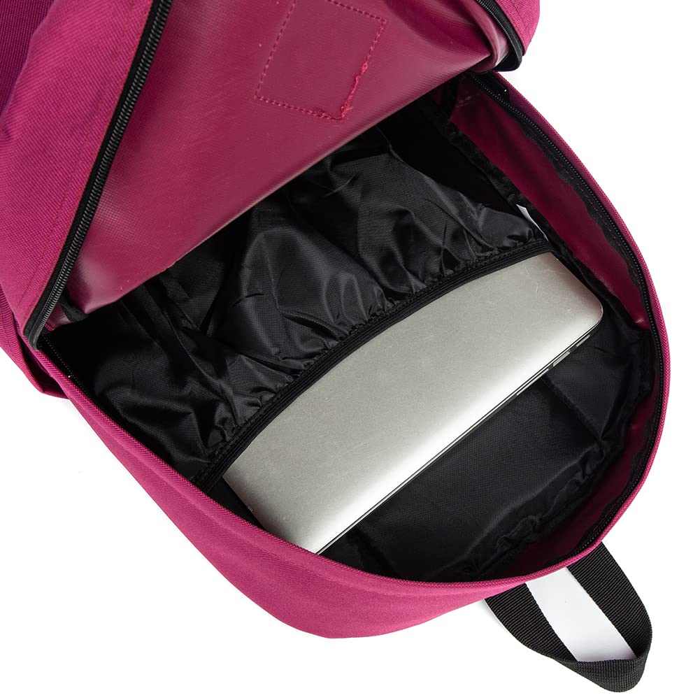 Classic Black School Backpack for College & Travel - Laptop Backpack for Boys & Girls