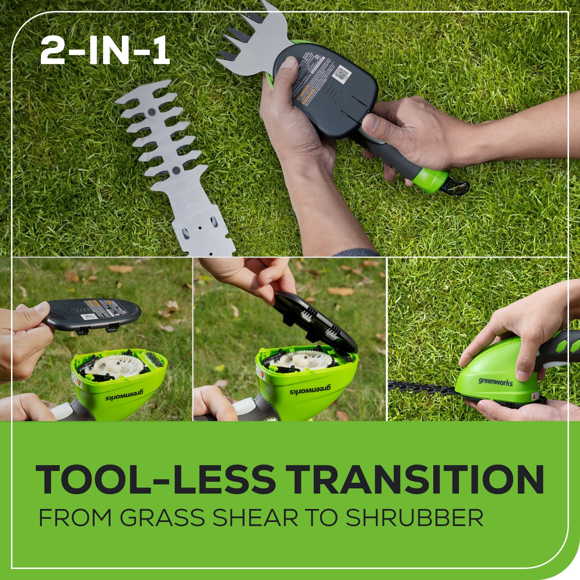7.2V Rechargeable Electric Garden Shears - Cordless Pruning Shears for Trimming Hedges, Bushes & Branches - Perfect for Landscaping, Gardening & Yard Maintenance