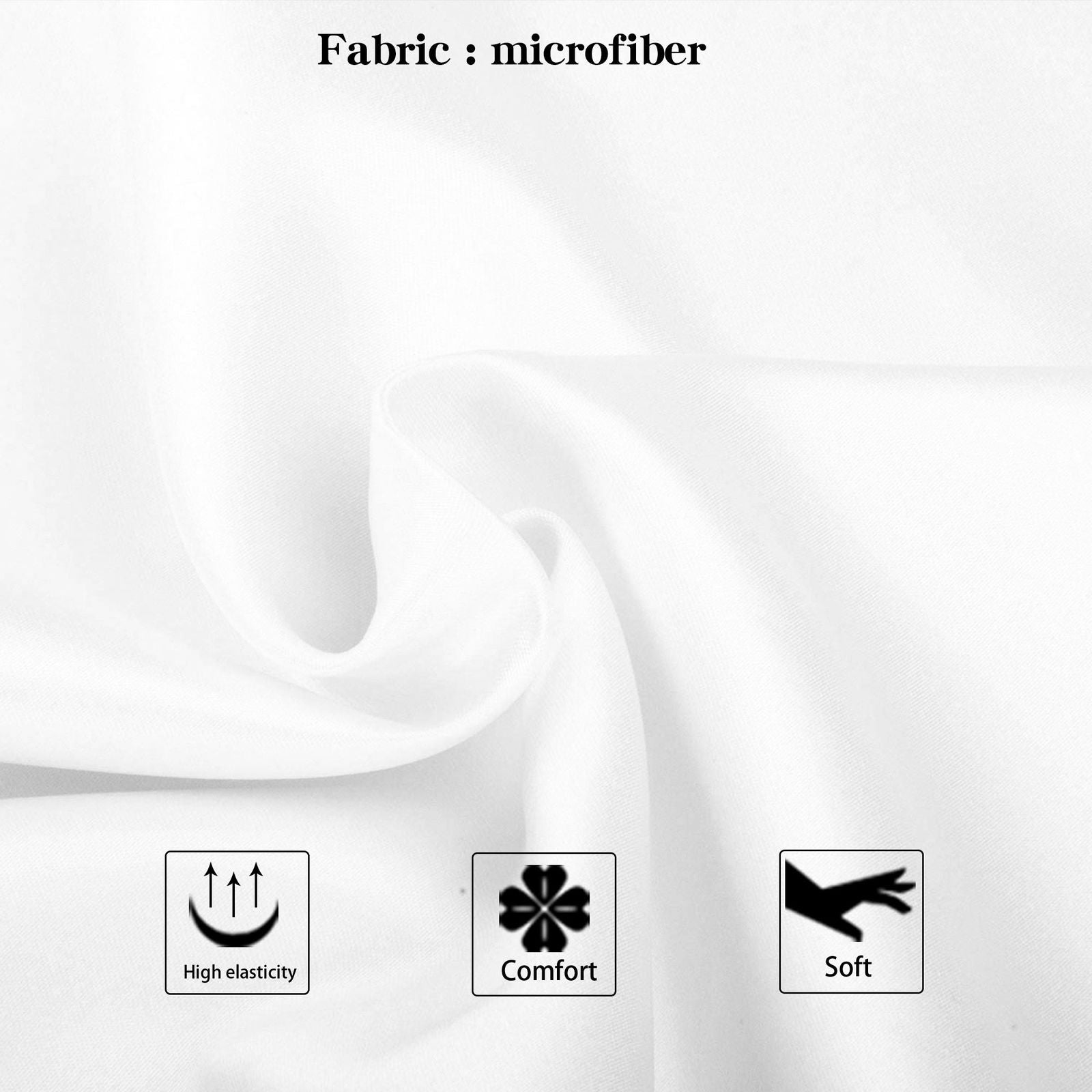 NTBAY 2 Pack Satin Pillowcases with Envelope Closure - Soft Luxury Pillow Shams for Bedroom, Hotel & Travel (20x26 Inches) - Wrinkle & Fade Resistant