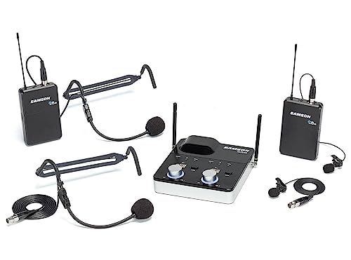 Samson Concert 288m Professional Wireless Presentation System (D Band) - Ideal for Business Meetings, Conferences & Classroom Presentations