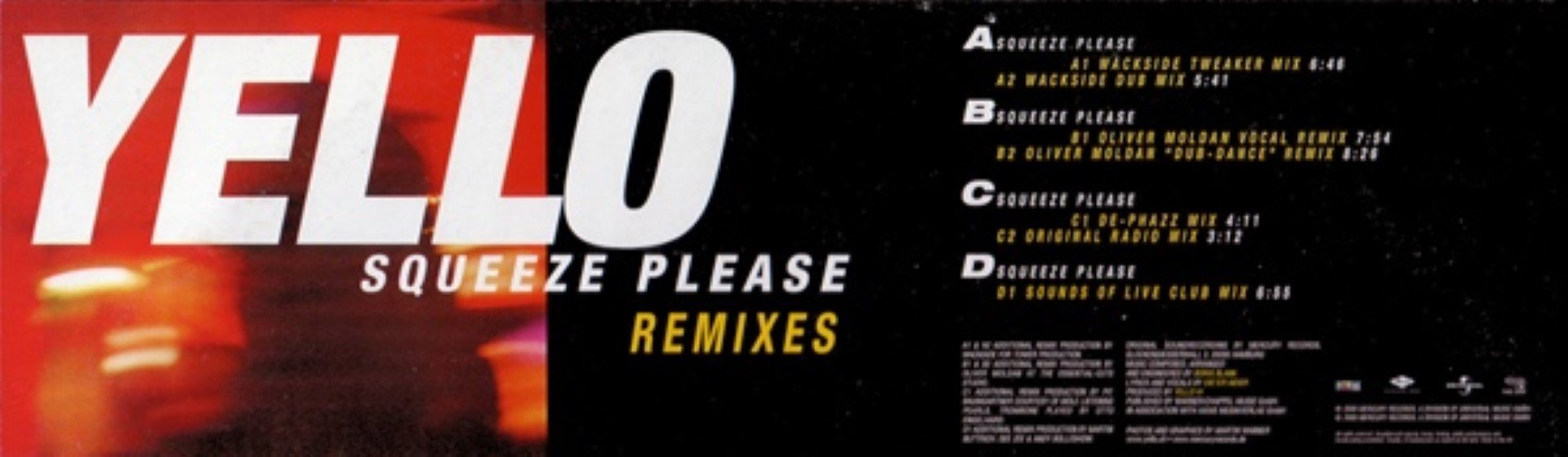 Squeeze Please (Remixes) Double German 12