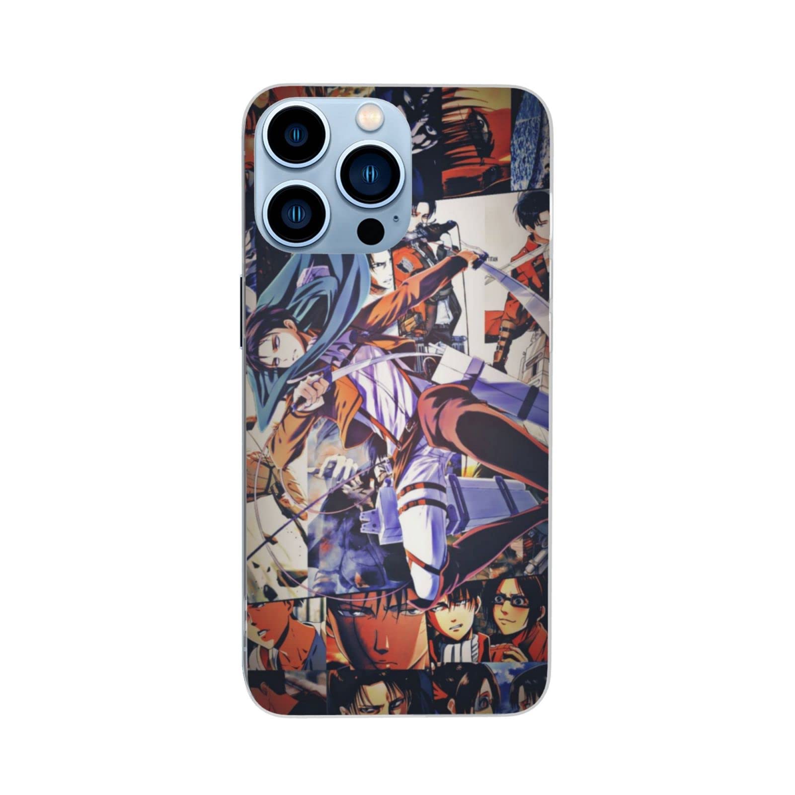Titan Levi Ackerman Attack on Titan Phone Case for Samsung Galaxy S8 Plus - Durable Protective Cover for Anime Fans | Perfect for Daily Use, Travel & Cosplay Events