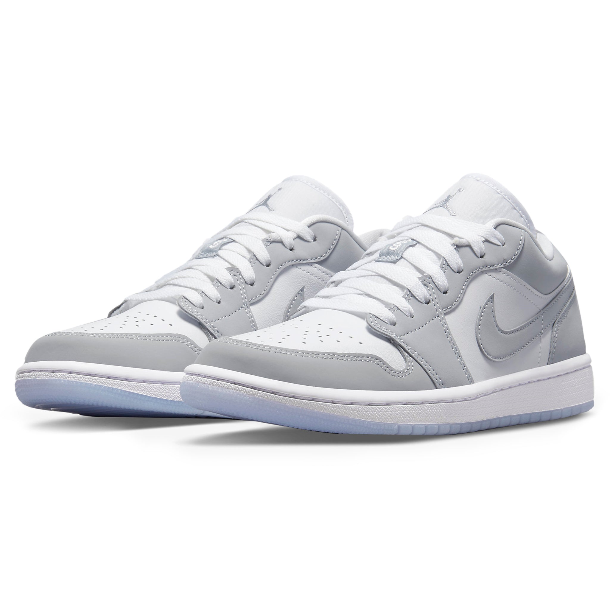 Air Jordan 1 Low Wolf Grey Women's Sneakers - Comfortable Casual Shoes for Walking, Running & Streetwear Fashion