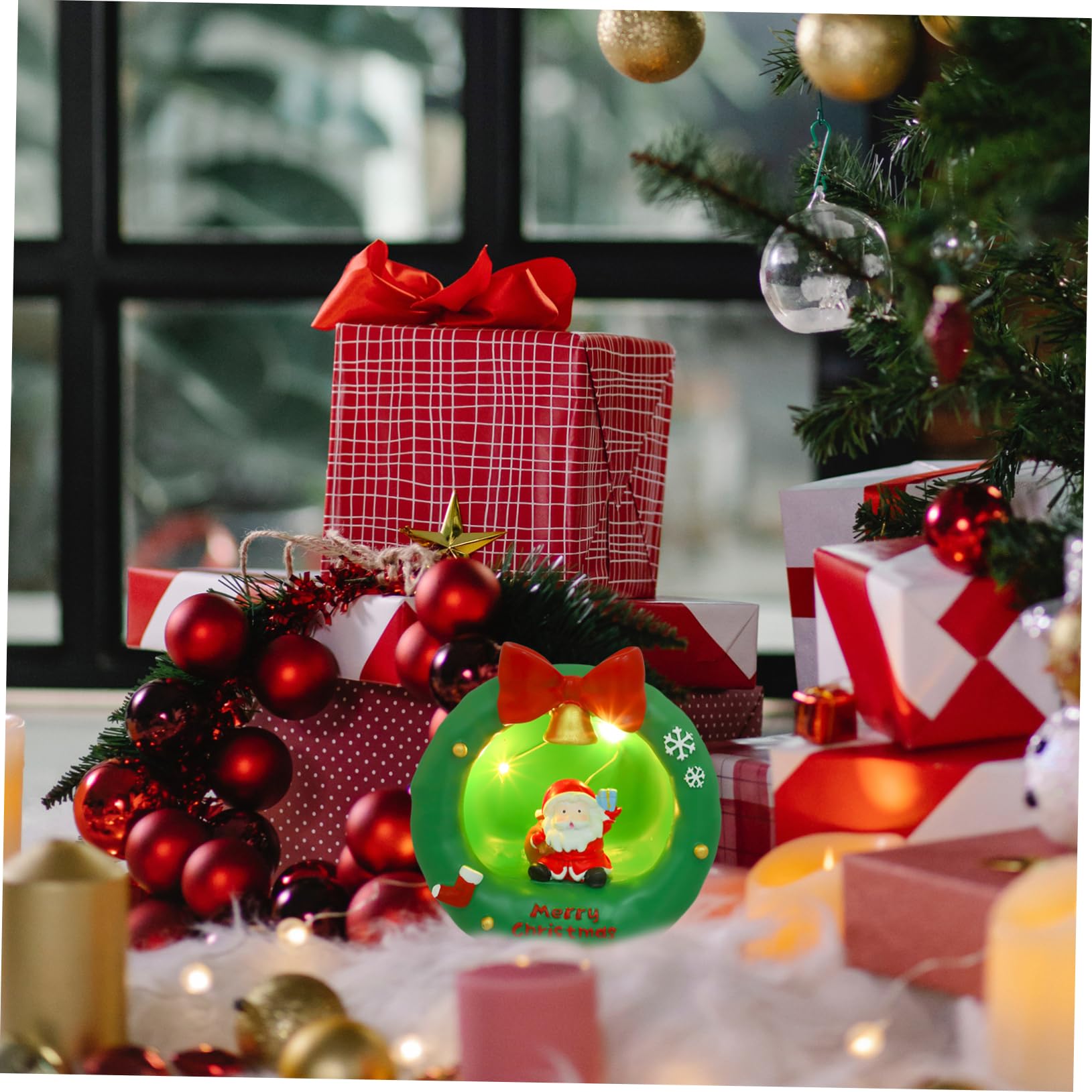 Veemoon Christmas Star Night Light - Decorative LED Night Lamp for Kids, Boys and Girls - Perfect for Bedroom, Nursery, Holiday Decor & Xmas Ambiance
