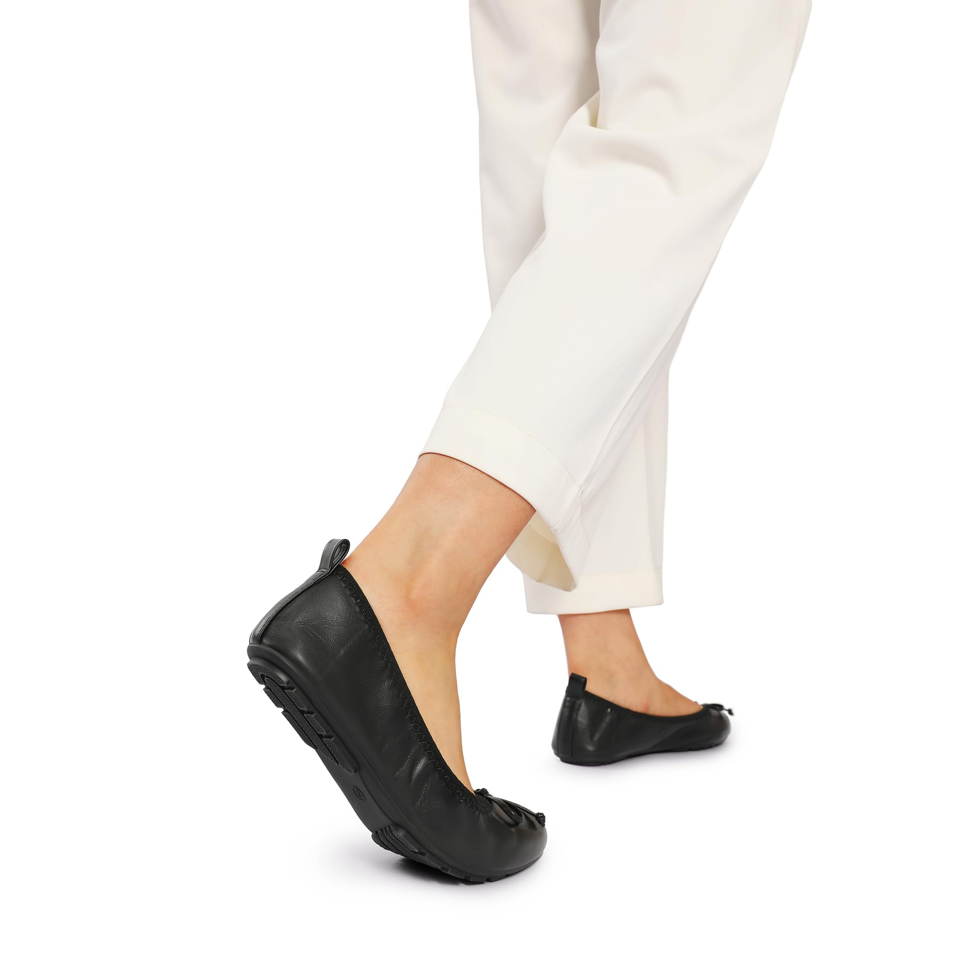 DREAM PAIRS Women's Foldable Ballet Flats - Comfortable Lightweight Slip-On Dress Shoes with Bowknot Round Toe | Perfect for Travel, Office & Casual Wear