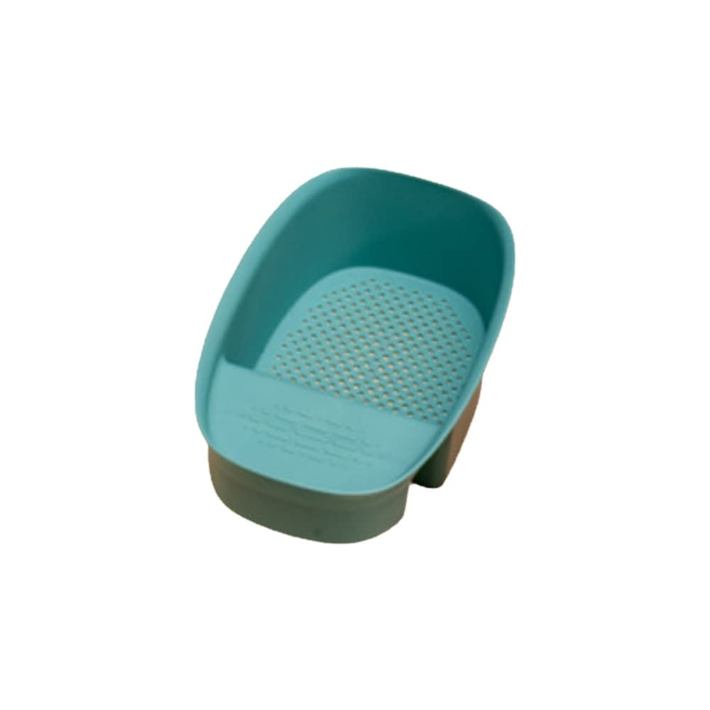 **Stainless Steel Sink Strainer Colander Basket - Multi-Function Plastic Hanging Mesh Drain Basket for Kitchen Sink (Blue) - Perfect for Washing Fruits, Vegetables, and Draining Pasta**