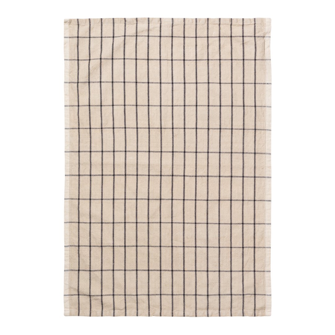 Ferm Living Hale Tea Towel - Premium Cotton Kitchen Towel for Drying Dishes, Cleaning & Decor - Perfect for Modern Kitchens & Home Decor