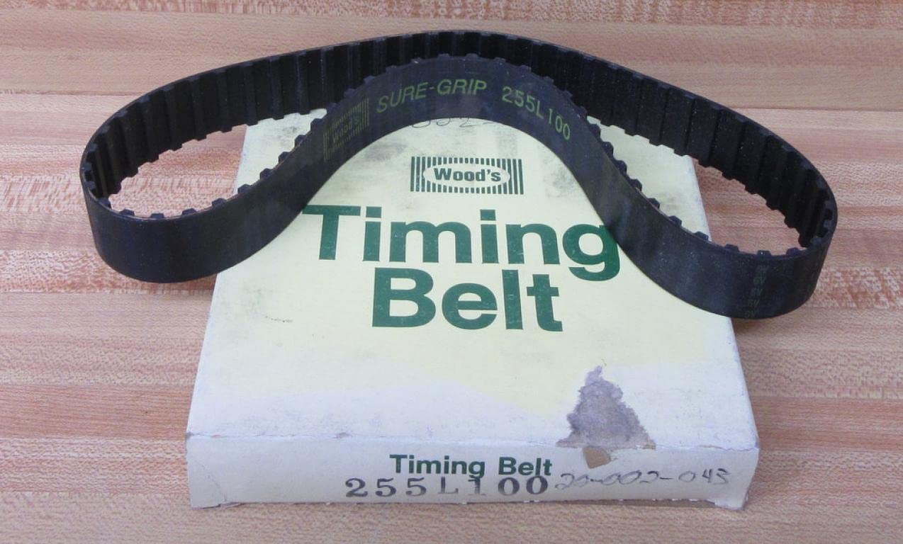 255L100 Timing Belt - 1 Inch Width, 0.38mm Pitch, 25.5 Inch Length, 68 Teeth - Replacement Belt for 3D Printers, CNC Machines & Industrial Equipment