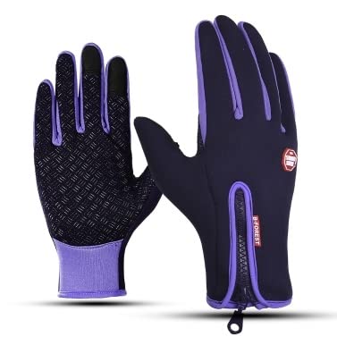 MengK Winter Gloves for Men & Women - Thermal Insulated Waterproof Cold Weather Gloves for Skiing, Snowboarding, Hiking & Outdoor Activities