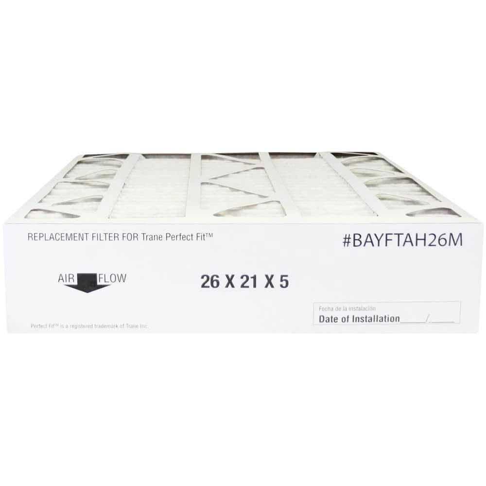 Atomic BAYFTAH26M 21x26x5 MERV 13 Trane Replacement Furnace Air Filter - 2 Pack | High Efficiency HVAC Filter for Home & Office Air Purification