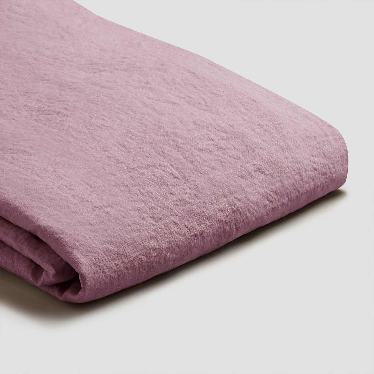 100% Pure Linen Flat Sheet - Breathable & Soft Raspberry Color Bedding for Summer - Perfect for Guest Rooms, Vacation Homes & Hot Sleepers