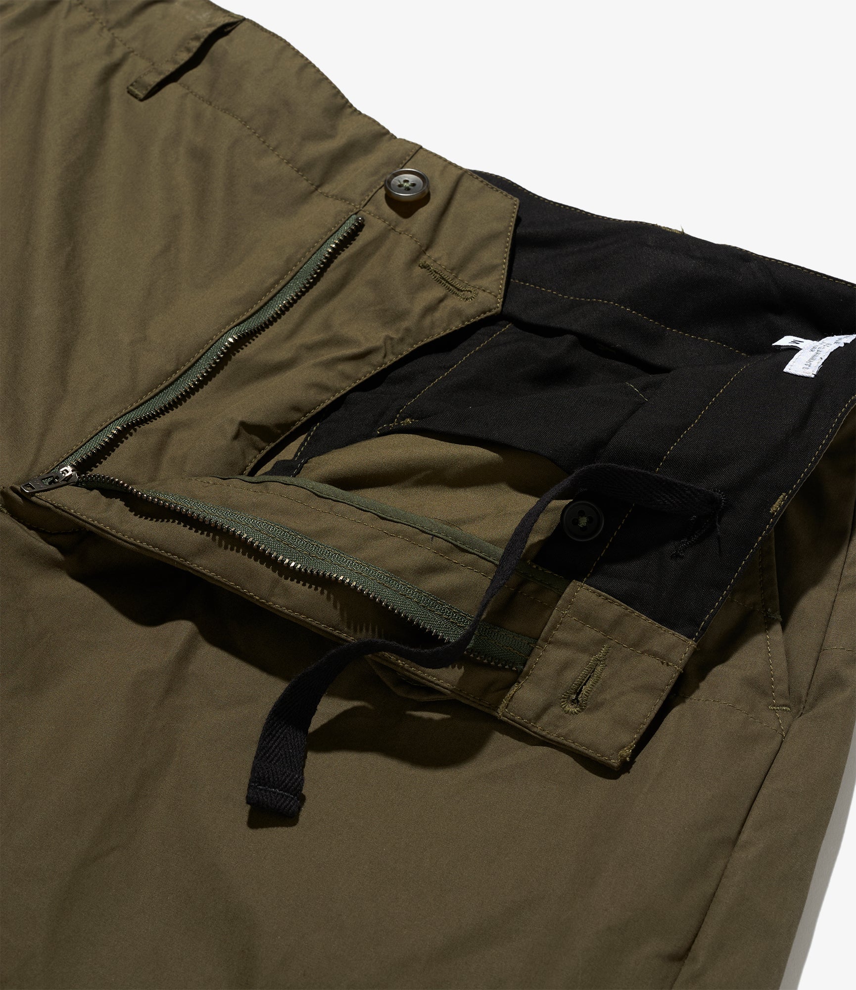 Gurkha Pants for Men - Olive Green Coated Cotton Trousers | Comfortable & Stylish for Outdoor Adventures & Casual Wear