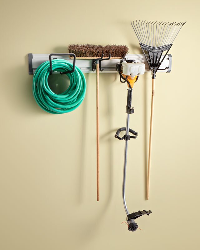 Gladiator Lawn Care GearTrack Pack - Heavy Duty Storage System for Garden Tools & Equipment | Perfect for Garage, Shed & Outdoor Organization