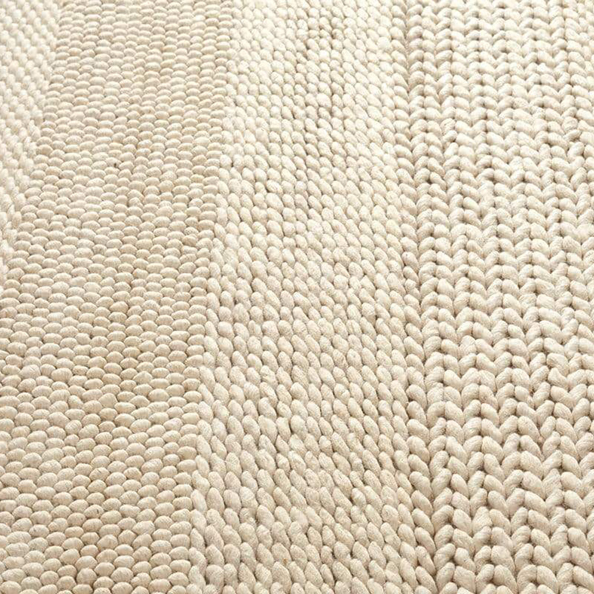 Fleur Braided and Looped Rug - Soft Boho Chic Area Rug for Living Room, Bedroom, Nursery | Non-Slip Durable Floor Mat for Home Decor