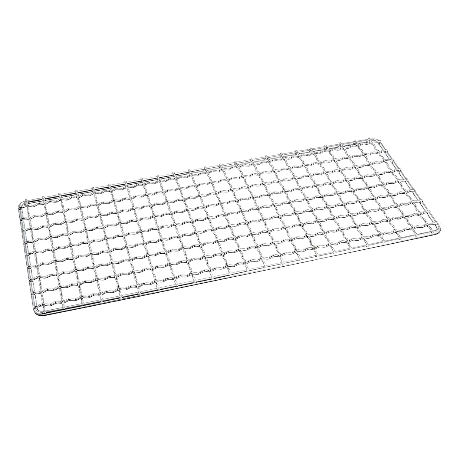 Premium EBM Stainless Steel BBQ Grill Mesh - Heavy Duty Cooking Grid for Outdoor Grilling, Camping & Backyard Barbecues - Perfect for Charcoal, Gas Grills & Smokers