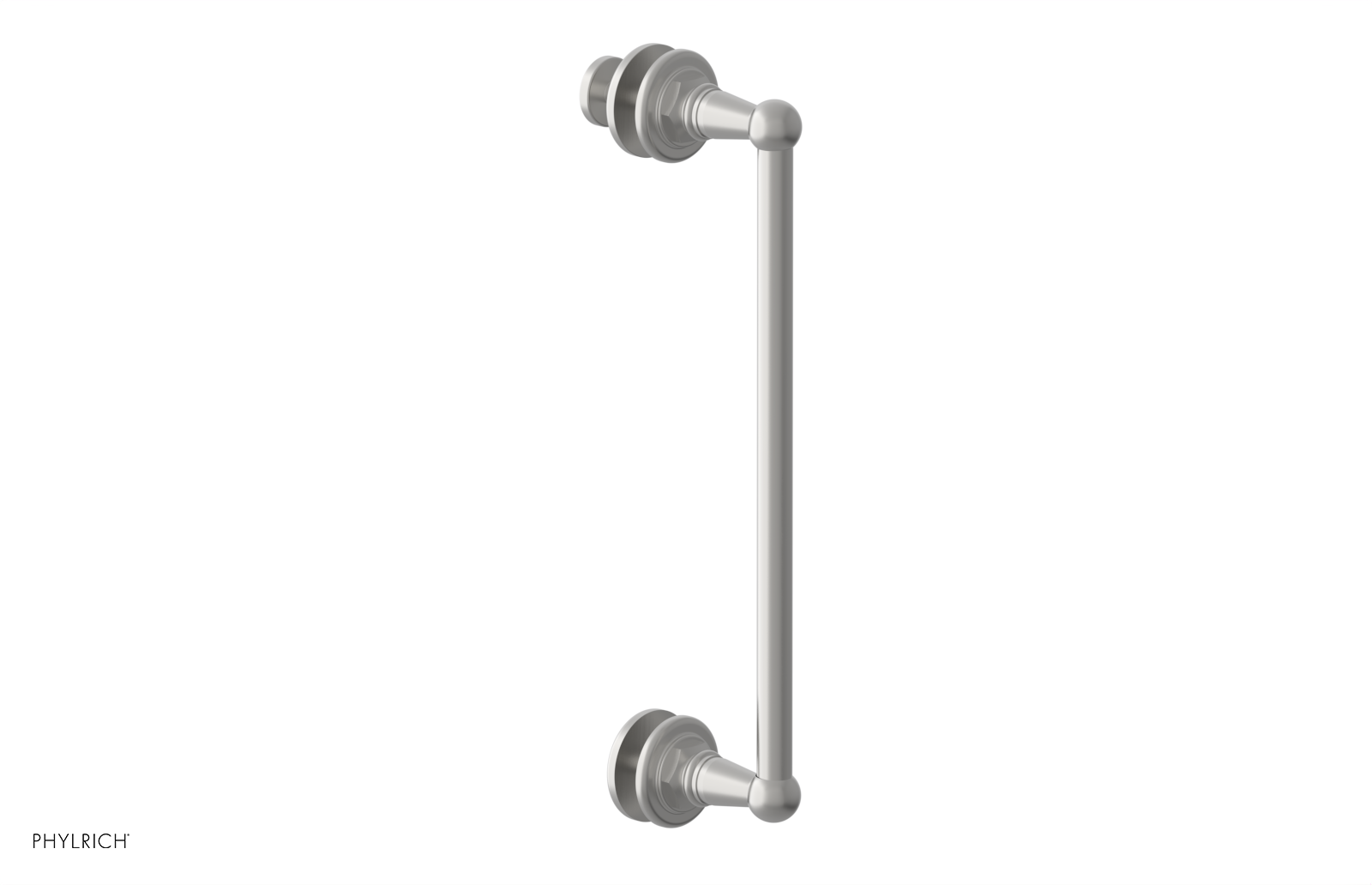 Jamestown 12 Single Sided Shower Pull 165 92 12 - Premium Bathroom Hardware for Easy Shower Door Operation