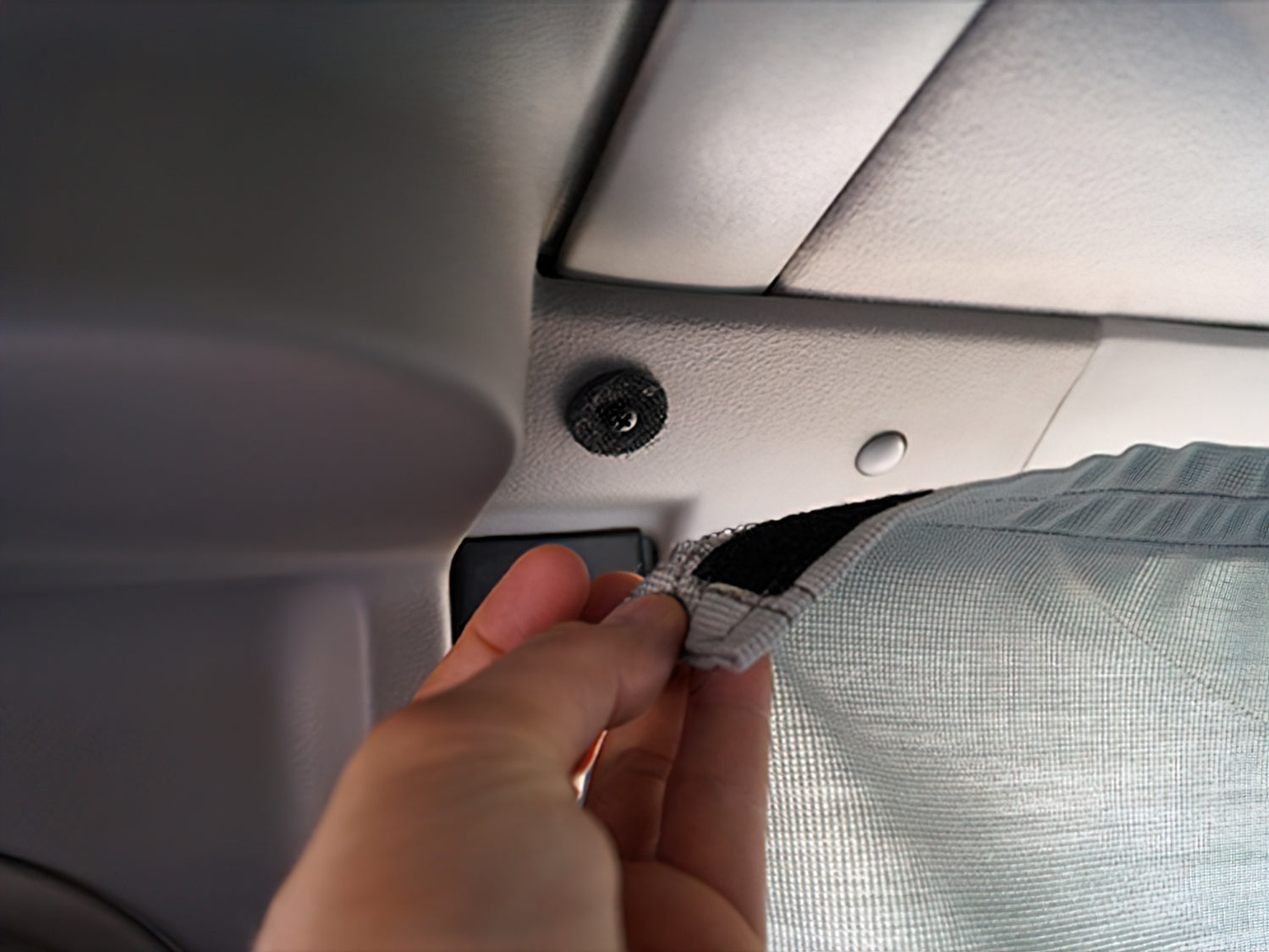 Eurovan Front Curtain for Volkswagen Camper Van - Blackout Shade for Privacy & Sun Protection - Perfect for Camping, Road Trips & Van Life