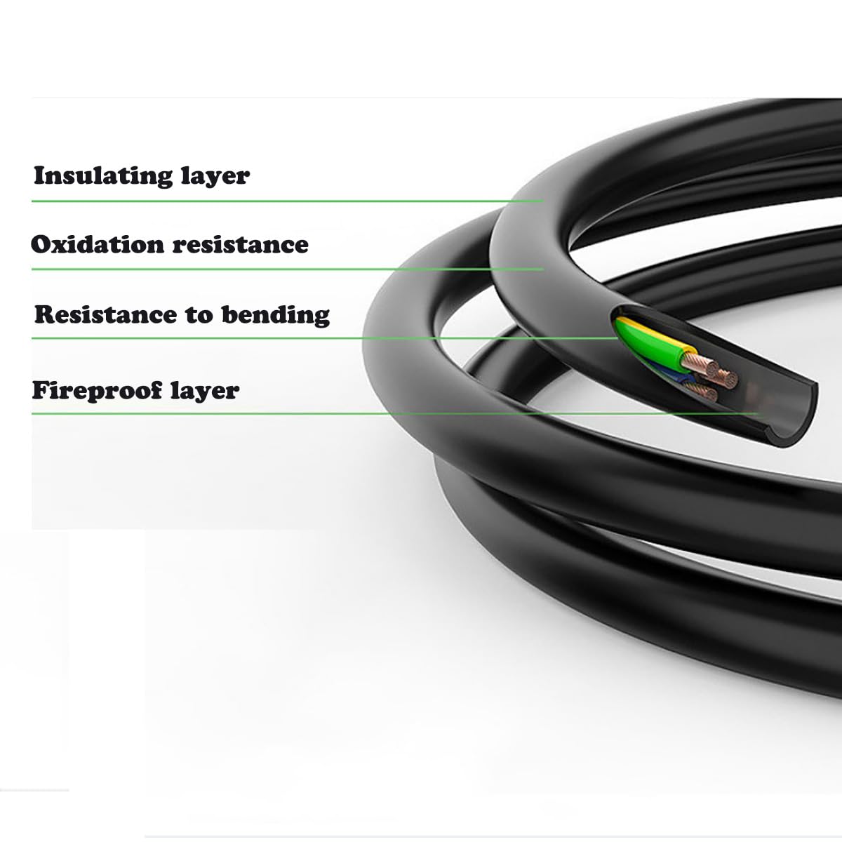 4-Pin Waterproof Connector 16AWG Male Female Plug for LED Strips - IP68 Rated, 20CM Extension Cable - Indoor/Outdoor Use for Landscape Lighting, Signage & Automotive Applications (5 Pairs)