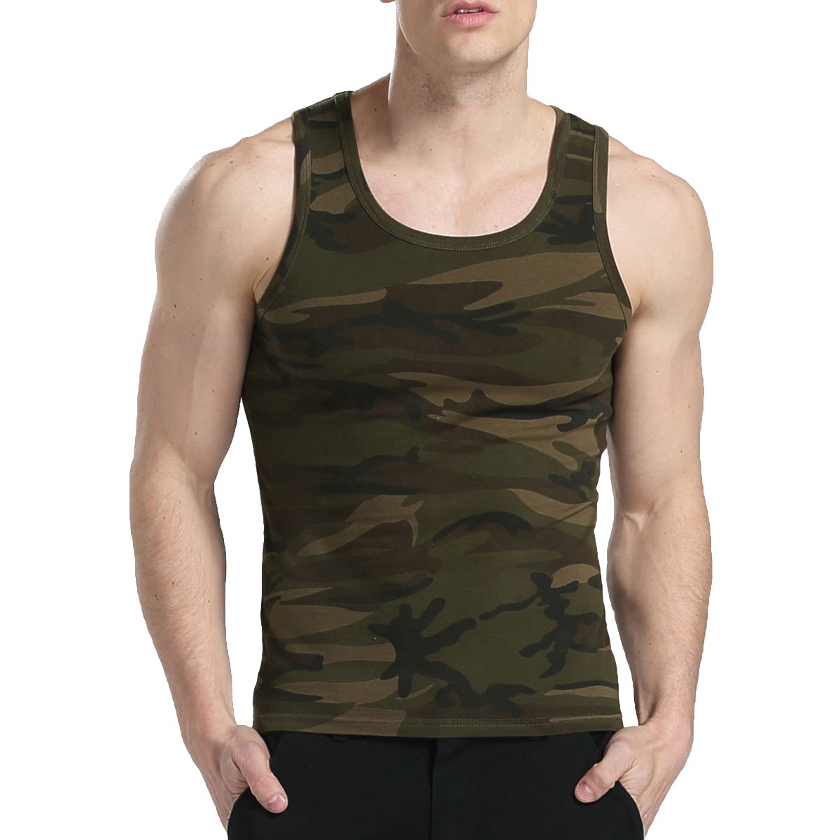 Men's A-Shirt - Comfortable Cotton Sleeveless Undershirt for Casual Wear & Layering | Perfect for Summer, Gym & Everyday Use