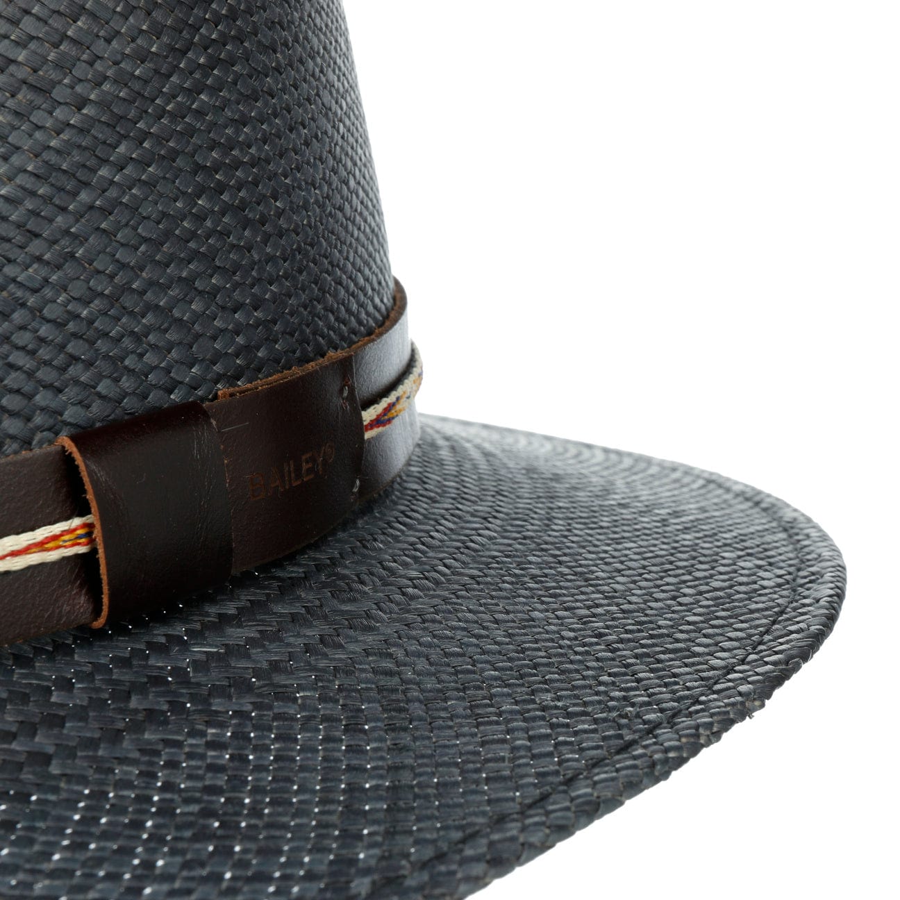 Stansfields Panama Hat by Bailey 1922 - Premium Straw Fedora Hat for Men & Women - Sun Protection & Summer Style - Perfect for Beach, Travel, and Outdoor Events