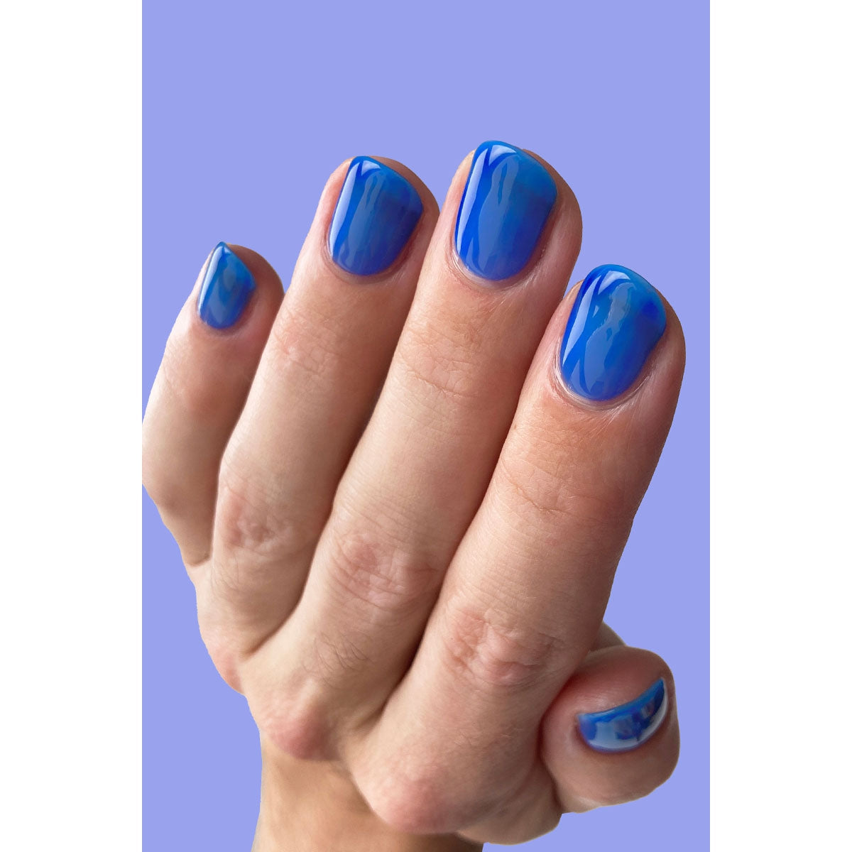 Cirque Colors Cobalt Jelly Nail Polish - 0.37 oz Vegan & Cruelty-Free Long Lasting Nail Lacquer for Gel-Like Shine - Perfect for Manicures, Pedicures & Nail Art Designs