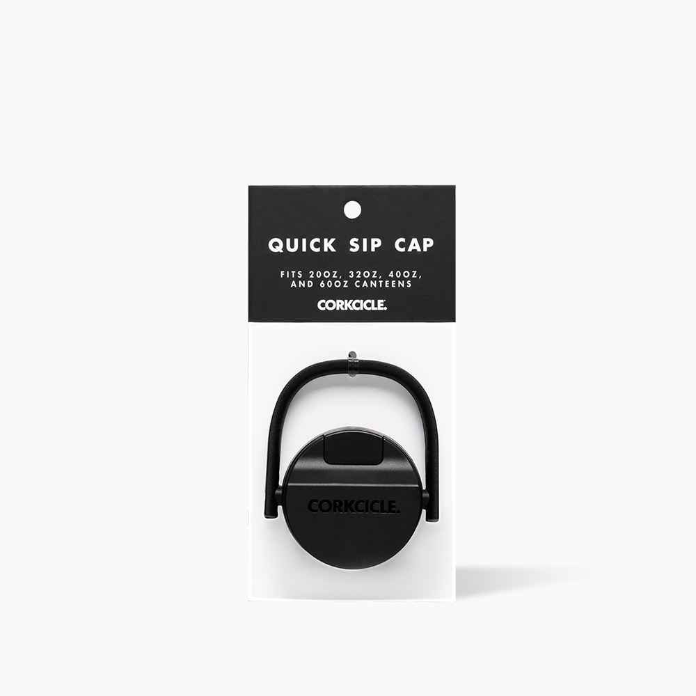 Quick Sip Cap - Leak-Proof Water Bottle Lid for Hydration On The Go - Perfect for Gym, Hiking, Travel & Outdoor Activities