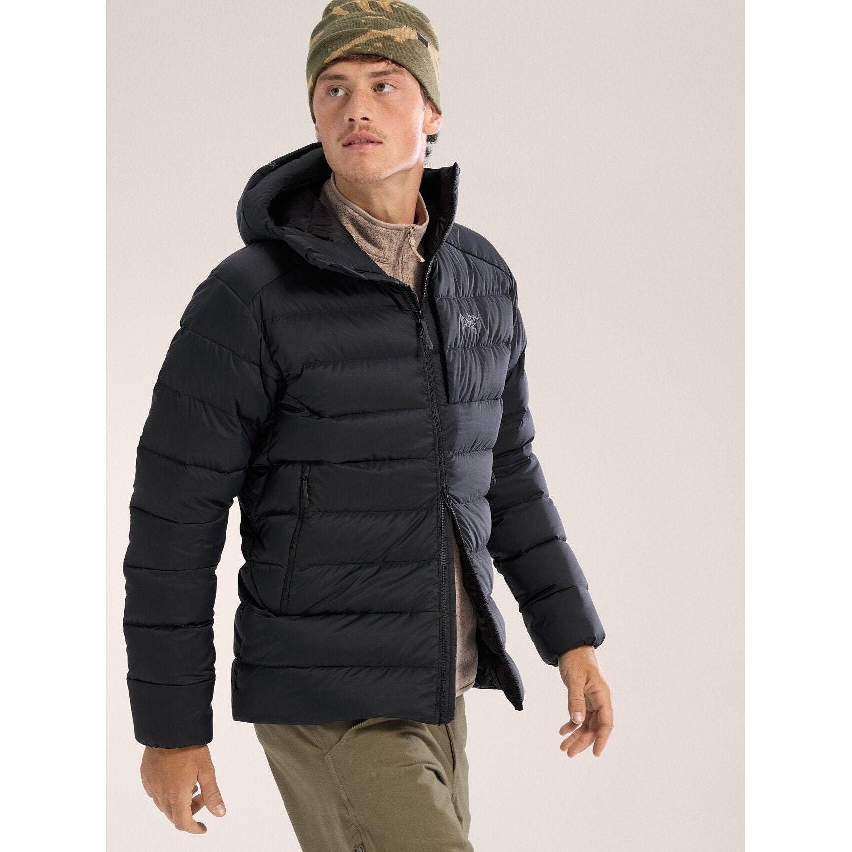 Arc'teryx Men's Thorium Hoody - Lightweight Down Jacket for Hiking & Outdoor Adventures | Water-Resistant & Warm Winter Coat for Camping, Travel & Cold Weather