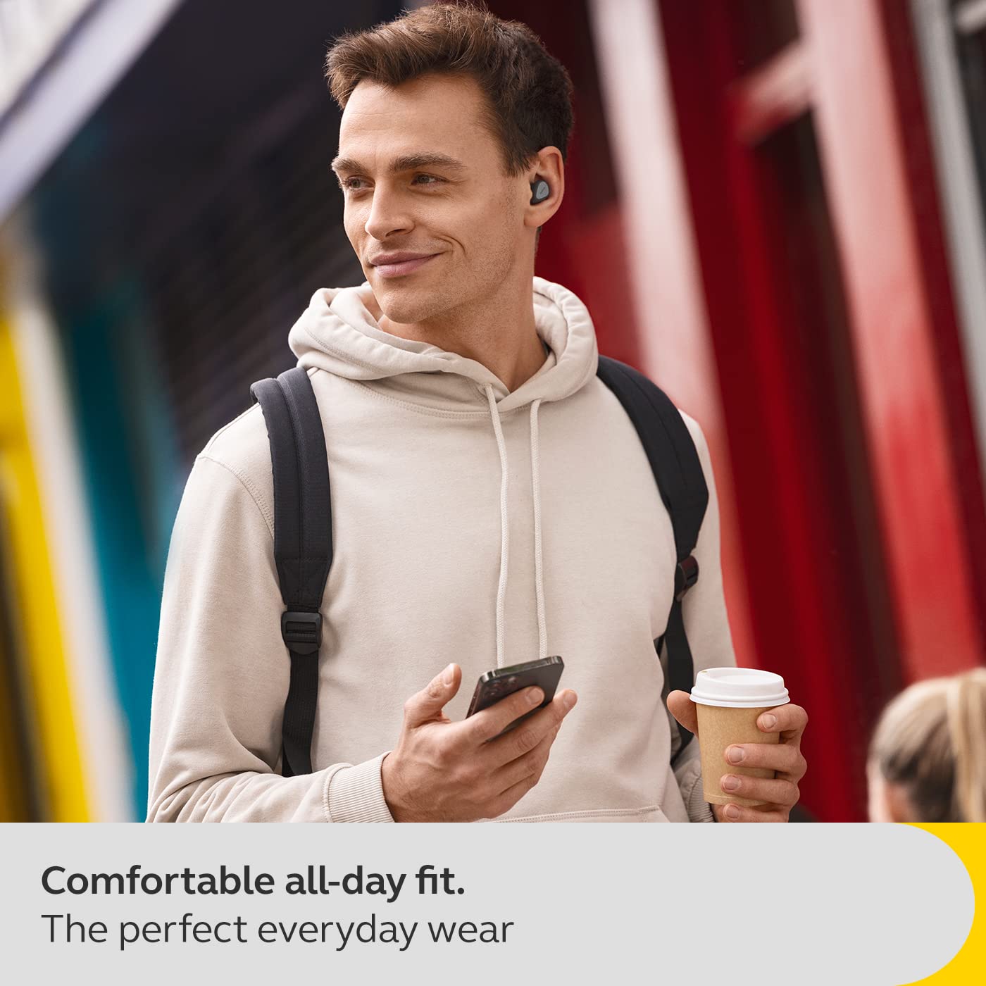 Jabra Elite 4 True Wireless Earbuds - Dark Grey | Active Noise Cancelling Bluetooth Headphones for Running, Gym & Workouts