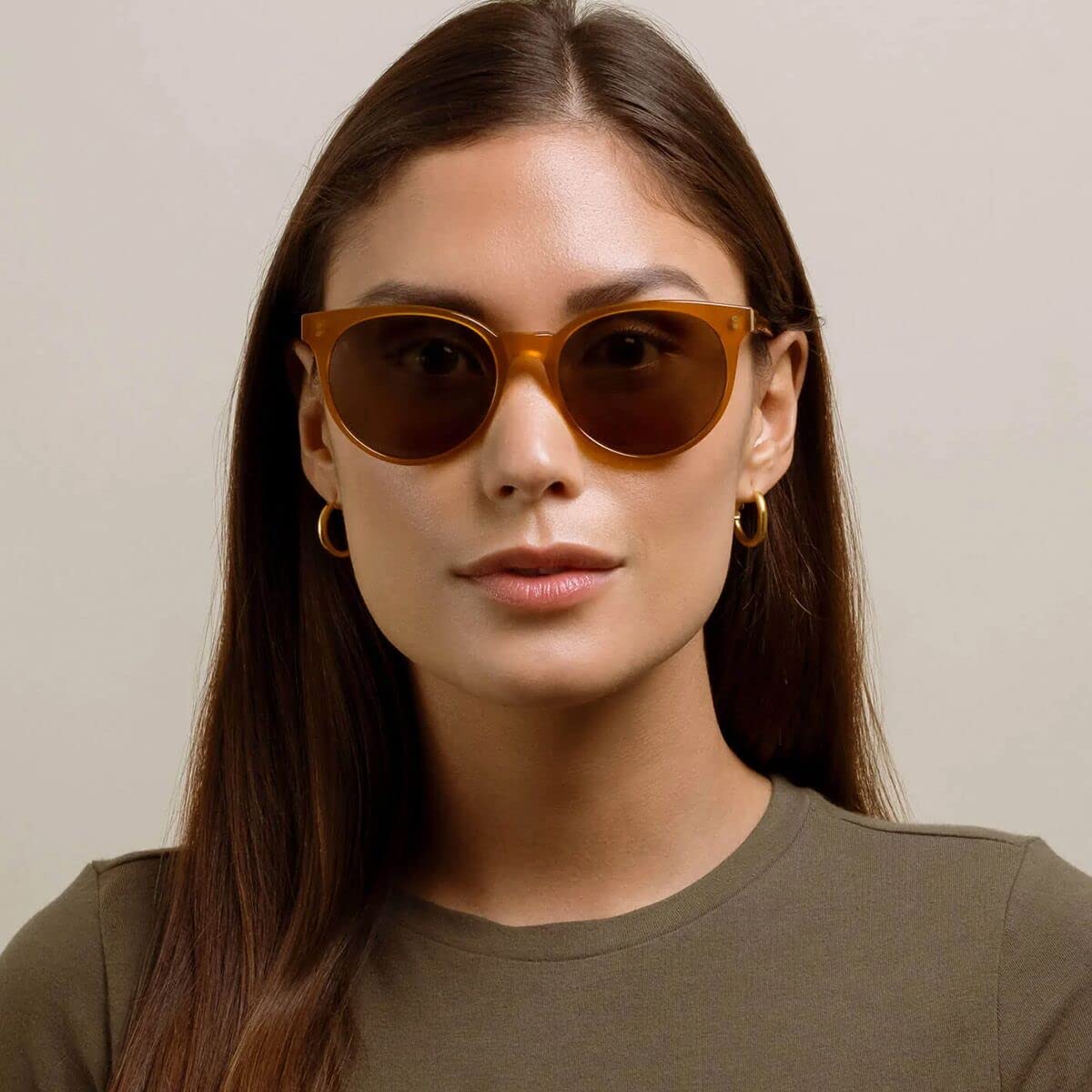 Raen Women's Norie Round Sunglasses - Polarized UV Protection, Retro Style for Women - Perfect for Beach, Driving & Outdoor Activities