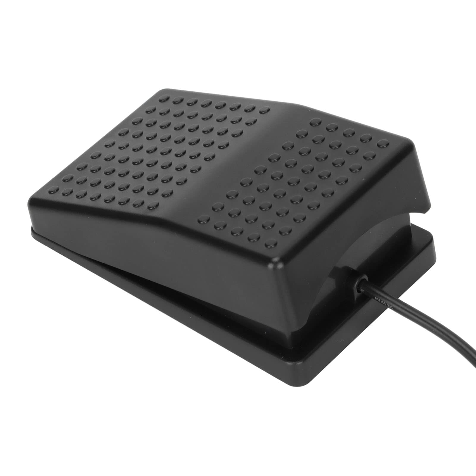 Programmable USB Foot Pedal Switch - Single Key HID Mechanical Keyboard Action Pedal with 2m Cable | High Sensitivity Customizable Foot Control for Gaming, Transcription, Video Editing & Office Work