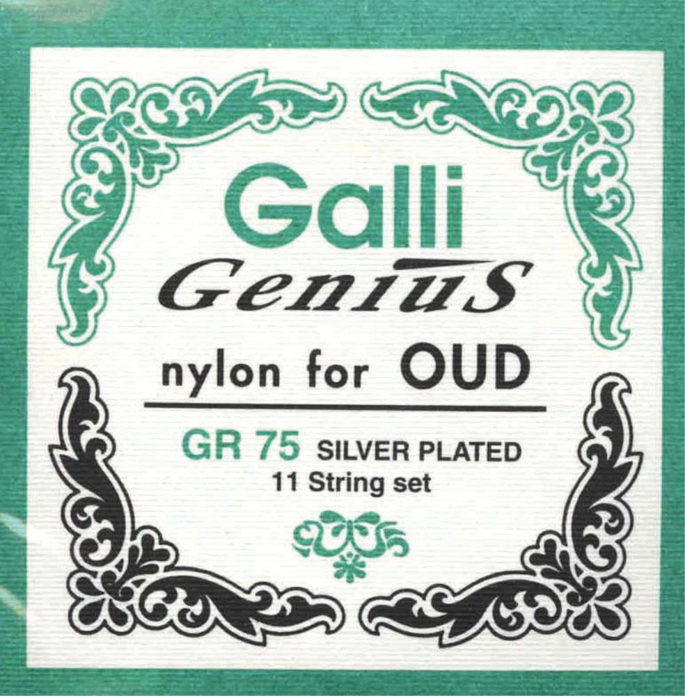 Galli GR75 Nylon Arab Oud Strings - Full Set for Authentic Middle Eastern Music Performance