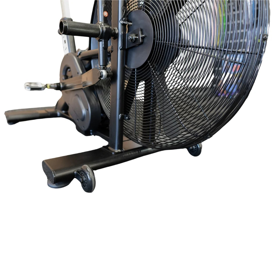 FITLAB Commercial Air Bike - Heavy Duty Exercise Bike for Home & Gym - Perfect for Cardio, HIIT & Cross Training Workouts