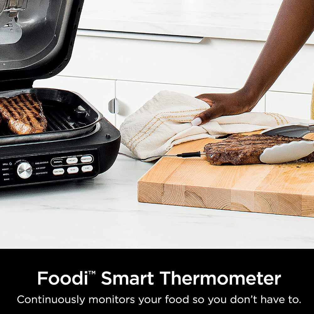Ninja Foodi XL 7-in-1 Indoor Grill and Air Fryer Combo with Home Essentials Warranty - Perfect for Grilling, Roasting, Baking & Air Frying at Home