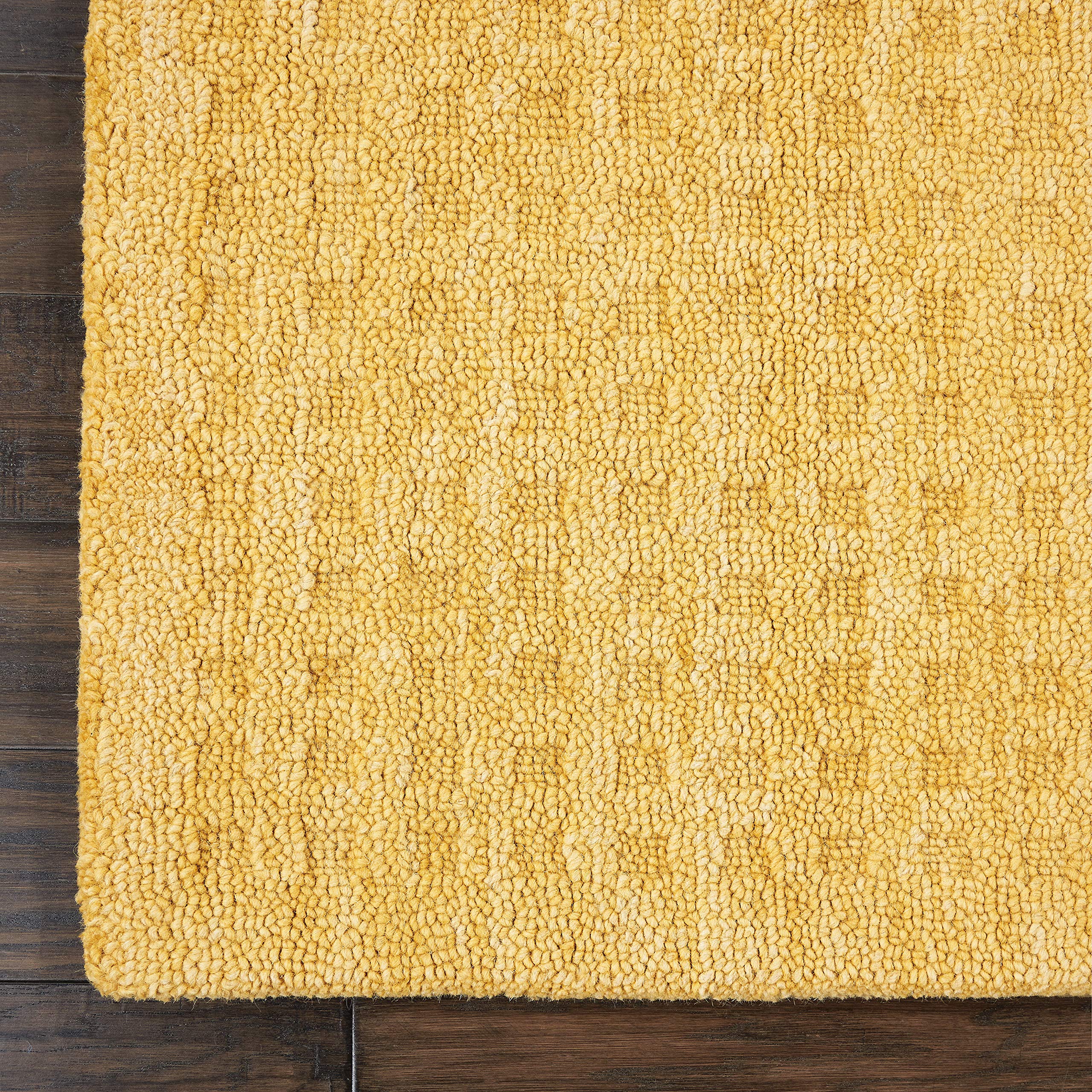 Nourison Perris Solid Gold 3'9