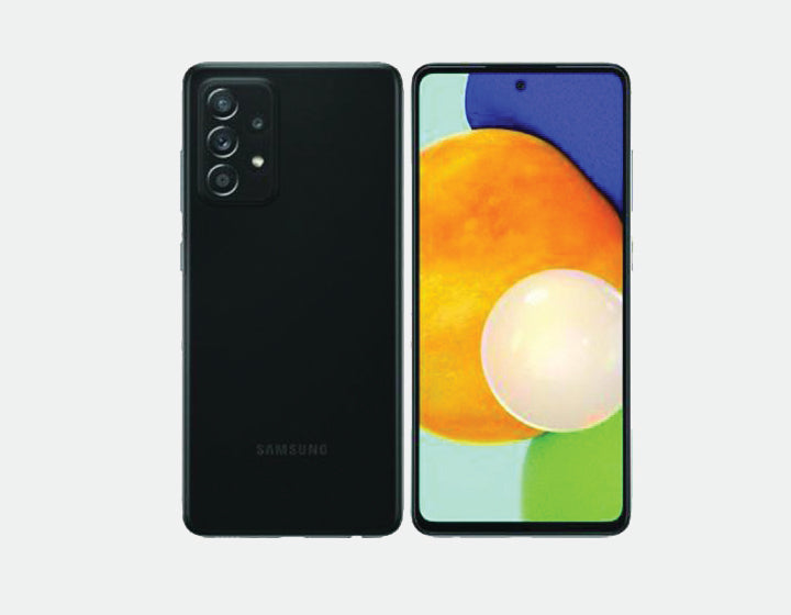 Samsung Galaxy A72 A725F DS 4G LTE Unlocked Smartphone - 256GB Storage, 8GB RAM, Dual SIM, Awesome Black | Perfect for Travel, Business & Streaming