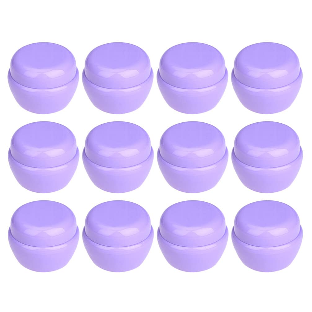 FOMIYES 40pcs 5g Empty Plastic Cream Jars - Travel Size Lotion Containers for Makeup, Skincare & DIY Small Terrarium - Portable & Leak-Proof for Home, Salon & On-the-Go Use