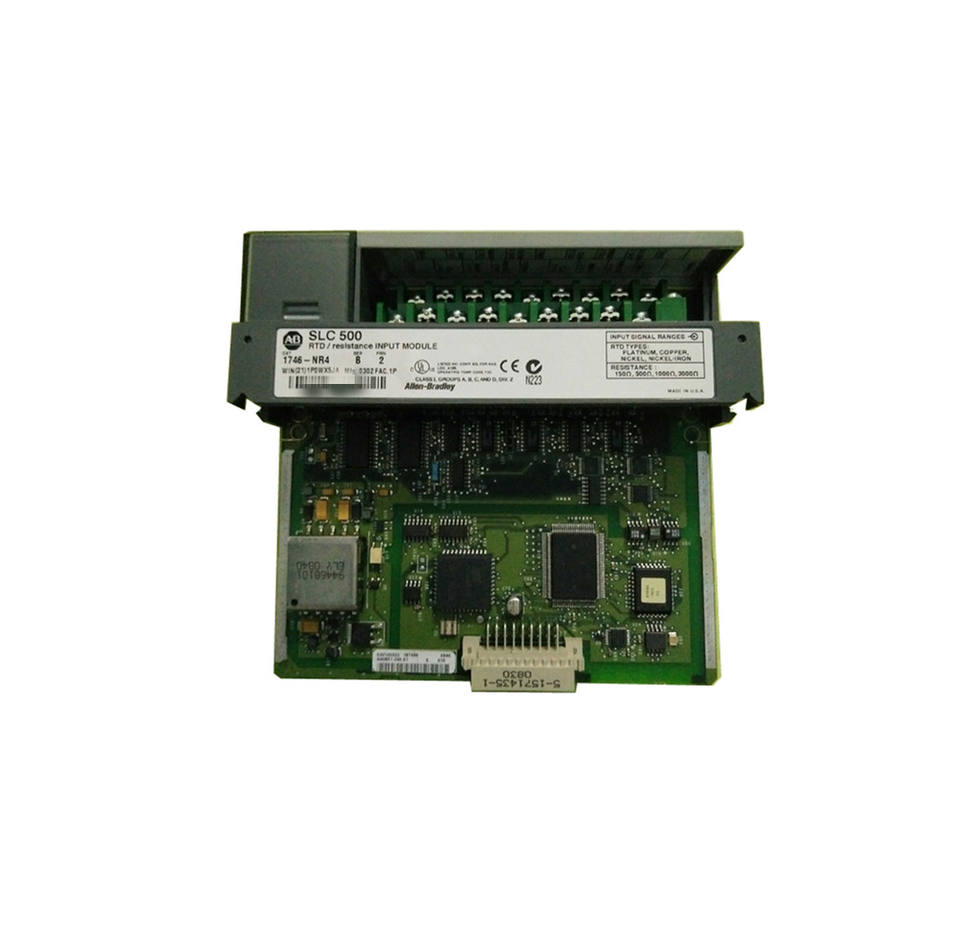 New Allen-Bradley 1746-NR4 PLC Input Module - 4-Channel Relay Output for Industrial Automation & Control Systems | Perfect for Factory Machinery, Packaging Lines & Process Control
