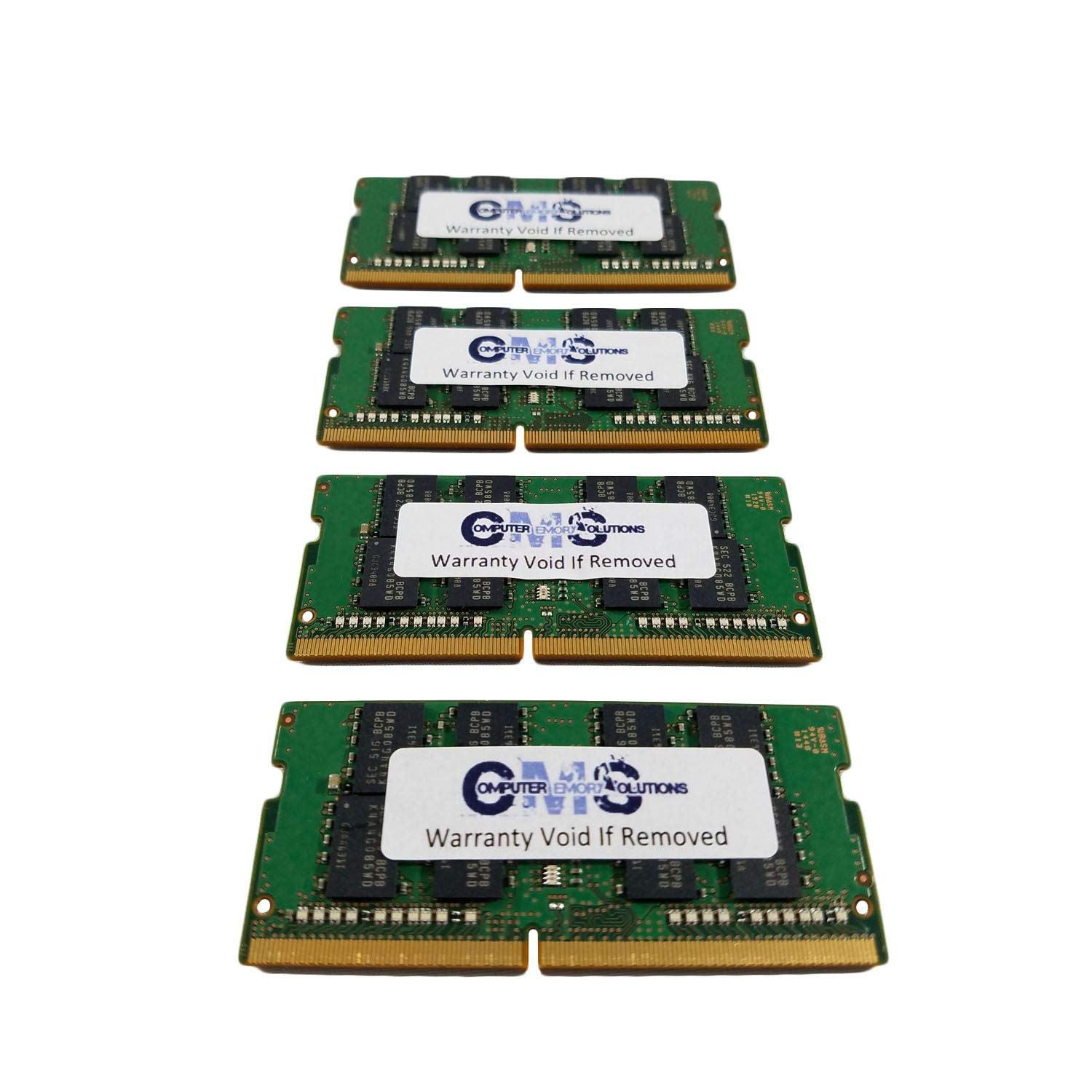 64GB (4x16GB) DDR4 2400MHz SODIMM RAM Memory Upgrade Kit - Compatible with Alienware Area 51m Laptop - High Performance for Gaming, Video Editing & Multitasking