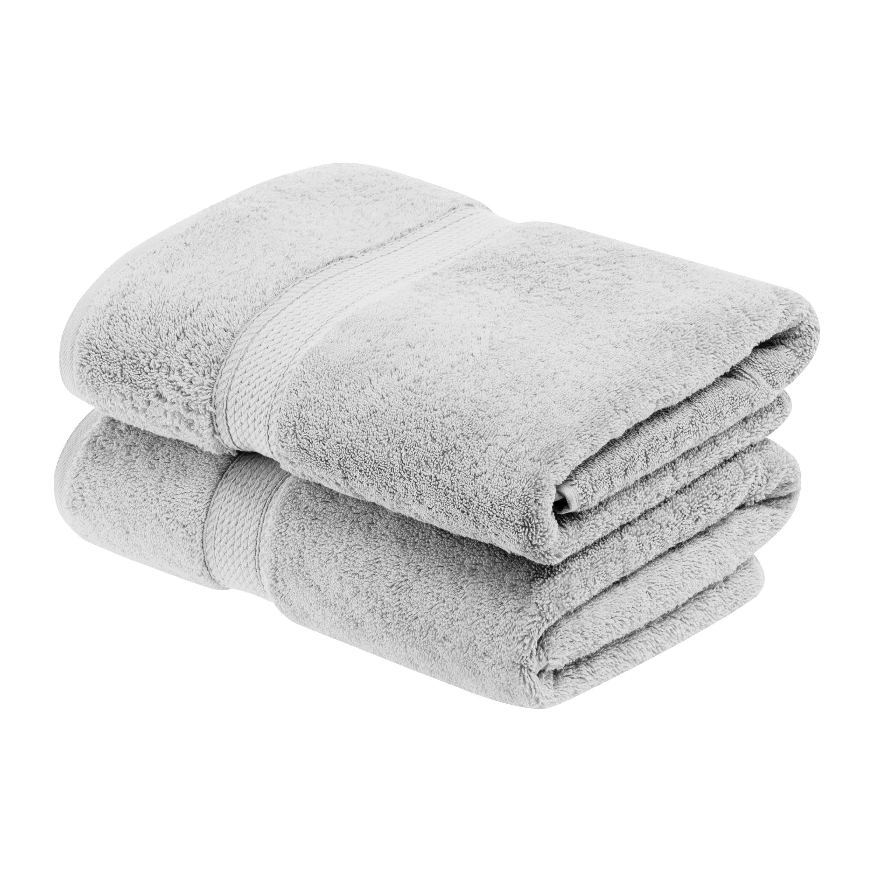 Premium Egyptian Cotton Bath Towel Set - Ultra Soft, Absorbent & Heavyweight 2-Piece Set for Spa, Bathroom & Luxury Home Use